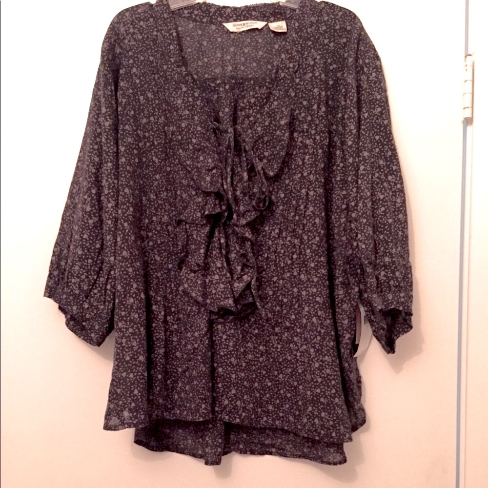 Denim & Supply Peasant Blouse L